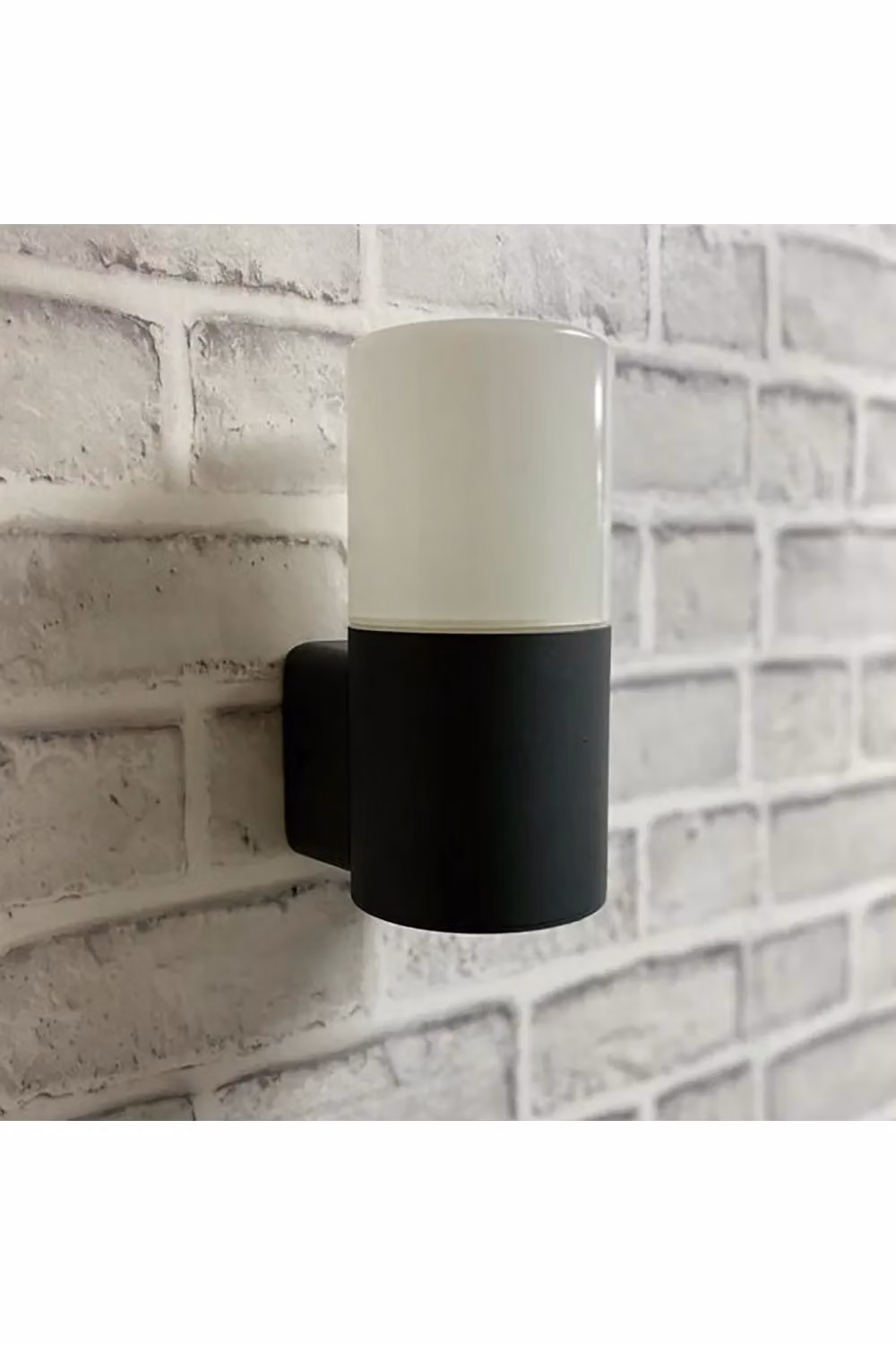 CGC Lighting Modern Grey Cylinder Up and Down Outdoor Wall Light – 3