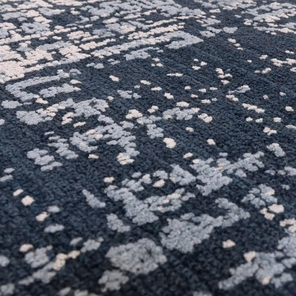 The Rug Shop UK Modern Abstract Blue Easy To Clean Area Rug, W: 160 cm, L: 230 cm – 3