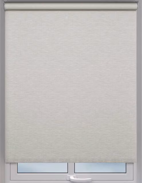 Terrys Yasmin Made to Measure Blackout Roller Blind in Grey Mist