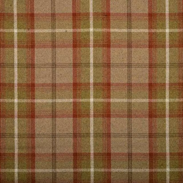 Terrys Balmoral Checked Country House Fabric in Red, Green and Brown