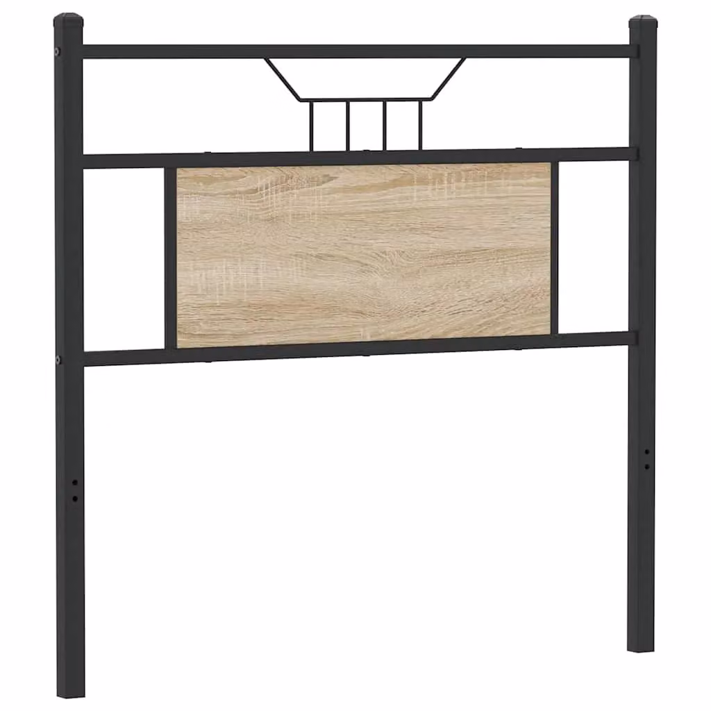 Berkfield Home Sonoma Oak Headboard in Brown, Width: 80 cm – 2