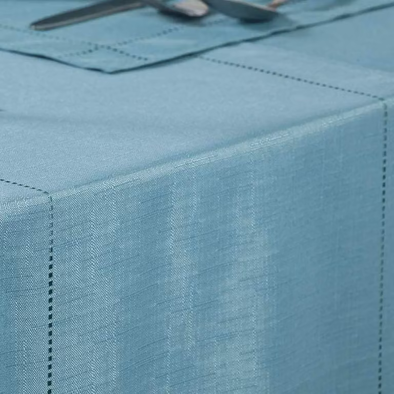 Gr8 Home Polyester Table Runner in Petrol Blue