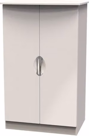 ASC Corsica 2 Door Midi Robe in White Matt Finish