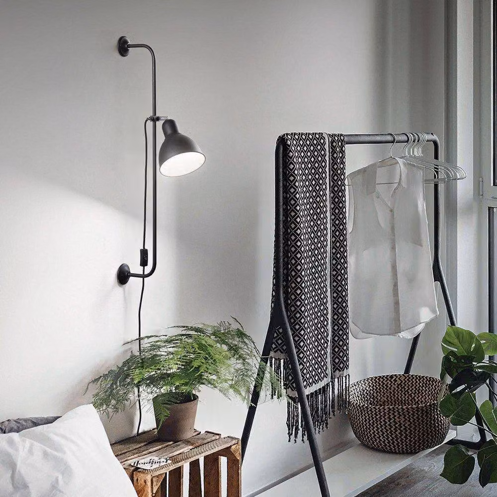 Netlighting Shower Black Metal Wall Light – 2