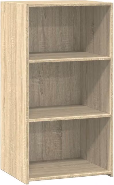 Berkfield Home Sonoma Oak Sideboard in Beige, W/D/H: 50 x 41 x 93 cm