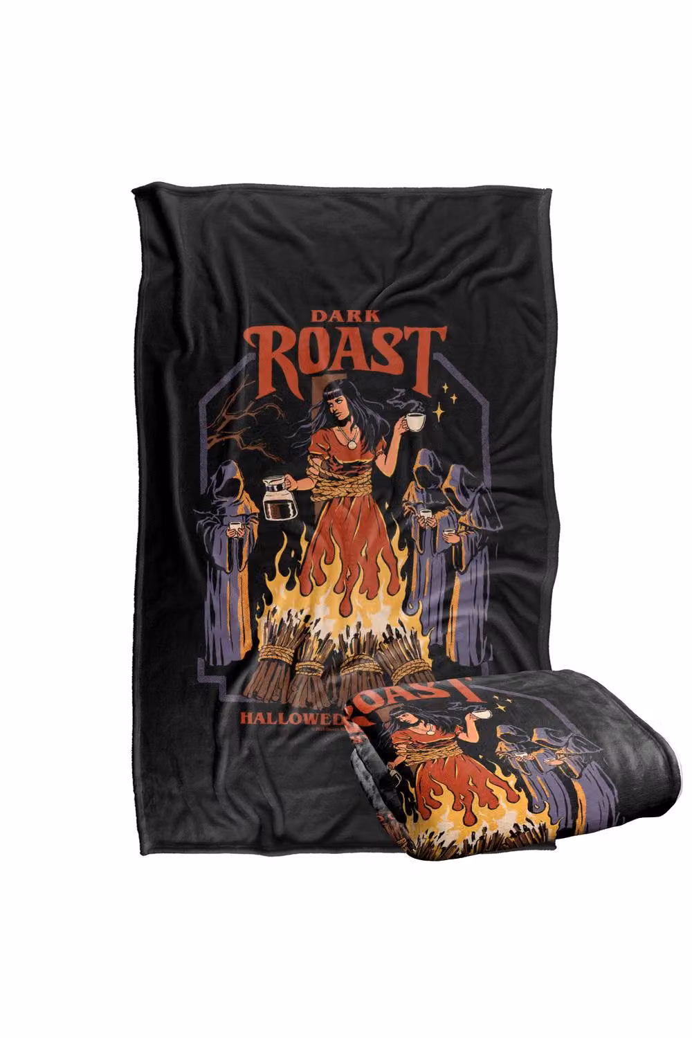 Steven Rhodes Dark Roast Silky Touch Super Soft Fleece Throw Blanket, Multicolour, W/D/H: 152 x 127 cm – 2