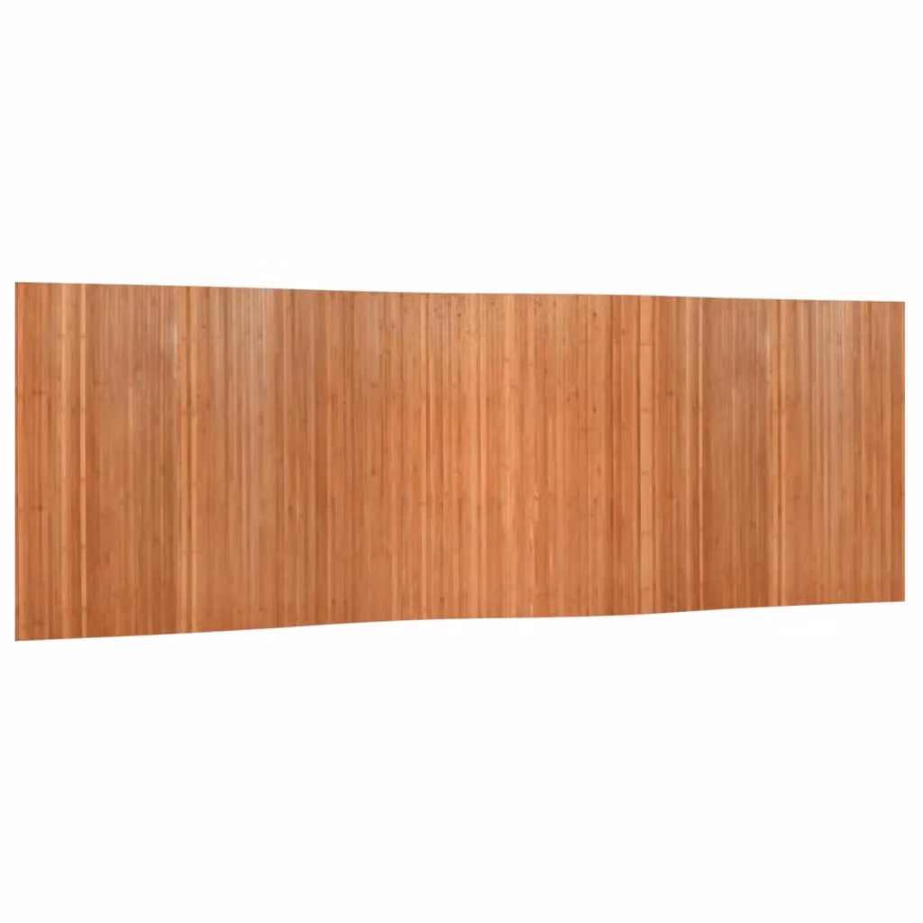 Berkfield Home Natural Bamboo Room Divider in Brown, H 165 cm x W 600 cm x D 60 cm – 2