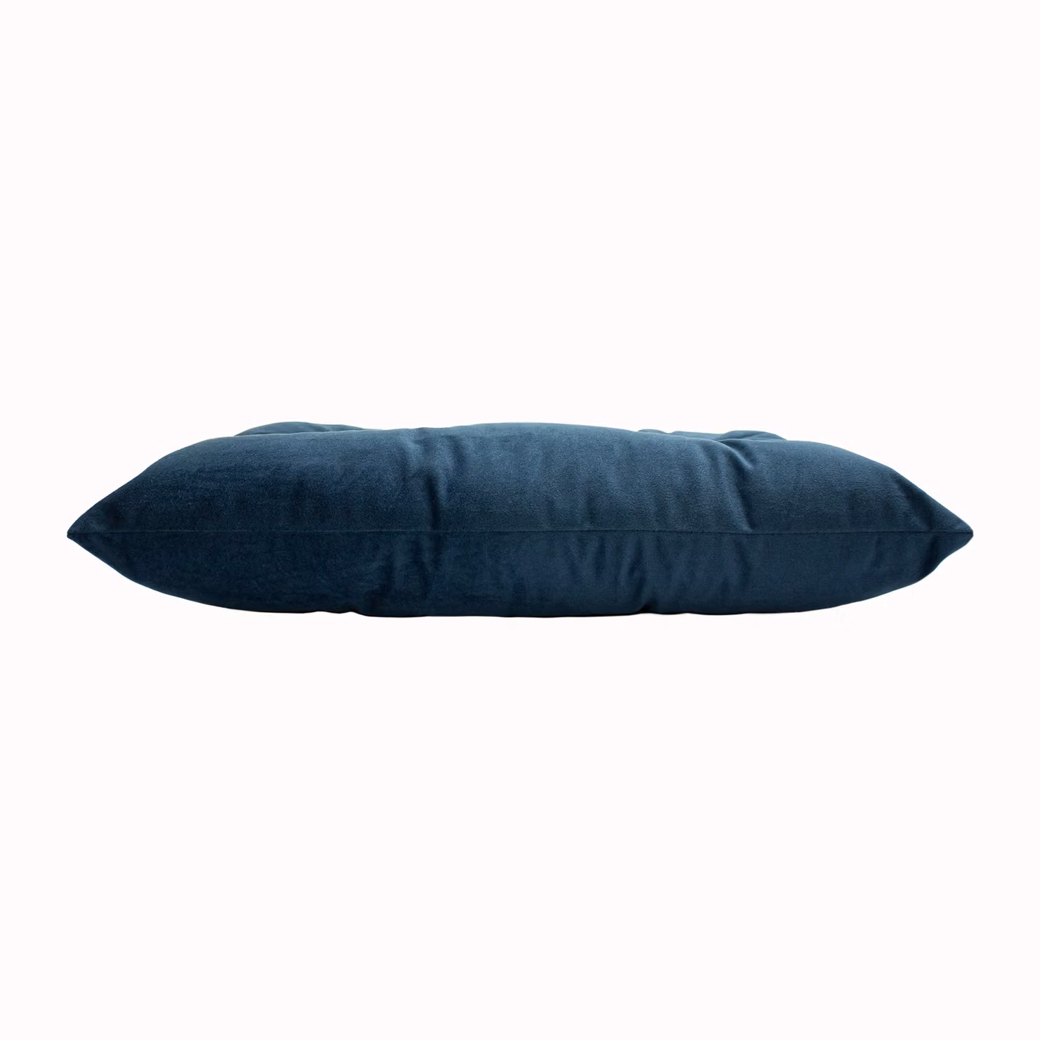 Paoletti Panther Velvet Rectangular Boudoir Cushion in Blue, W: 50 cm, H: 30 cm – 3