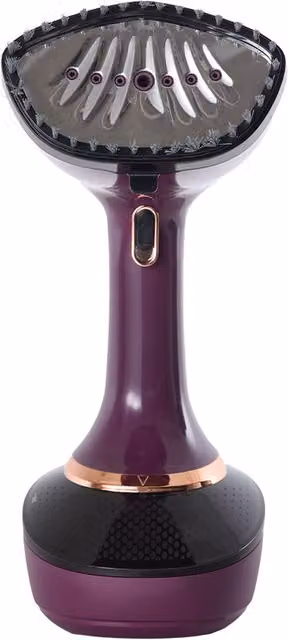 Livingandhome 1500W Handheld Vertical Garment Steamer in Purple