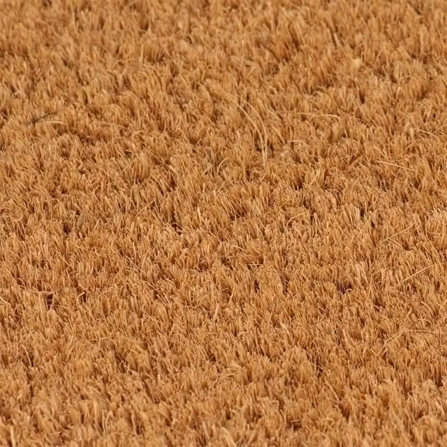Berkfield Home Set of 5 Durable Tufted Coir and PVC Door Mats, Brown, W: 40 cm, D: 60 cm – 1