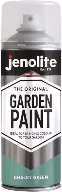 Jenolite Weatherproof Matt Green Wood Paint Spray, 0.4 l