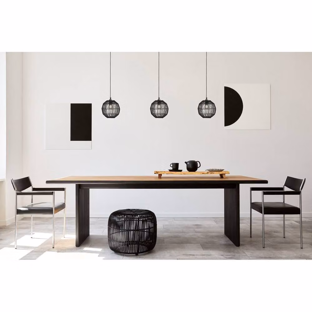Netlighting Hermi II Spherical Pendant Ceiling Light in Matt Black, E27, Height Adjustable – 2