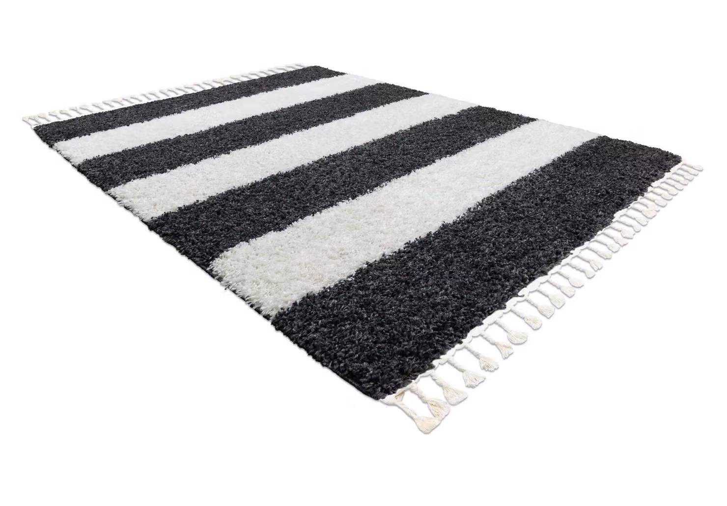 RugsX Moroccan Union Rug in Grey and Multicolour, W: 140 cm, D: 190 cm – 3