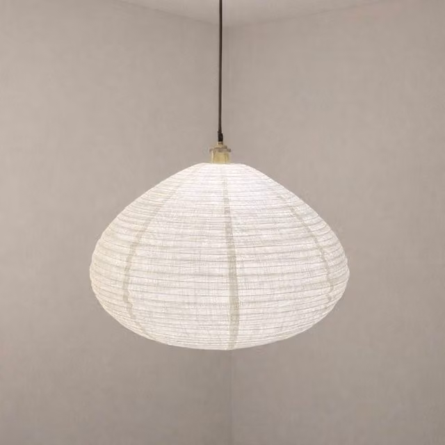 CGC Lighting Selma Handmade White Linen Easy Fit Bell Shape Lampshade – 1