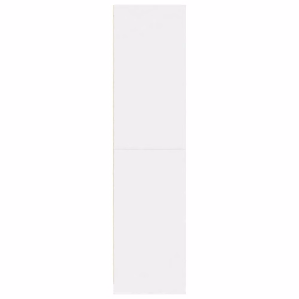 Berkfield Home White Minimalist Wardrobe W/D/H: 50 x 50 x 200 cm – 2