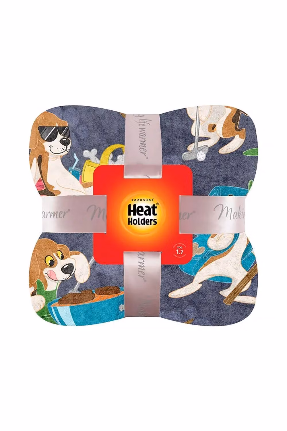 Heat Holders Warm Quilted Fleece Pet Blanket in Blue, W/D/H: 180 x 200 cm – 1