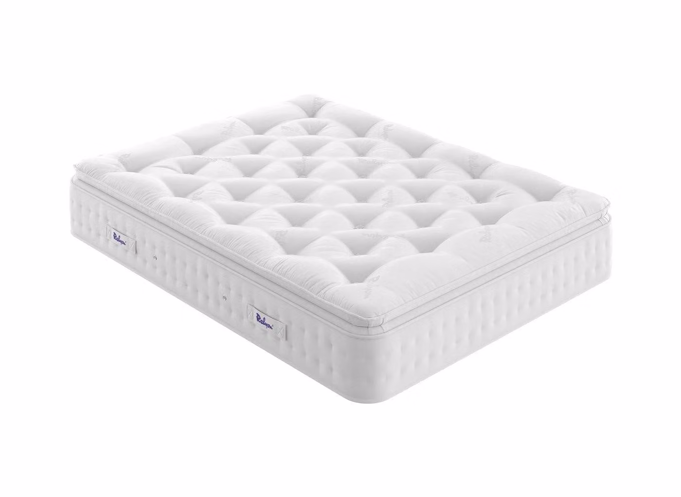 Relyon Bridgwater Hybrid Mattress with Wool and Antibacterial Temperature Regulation in White