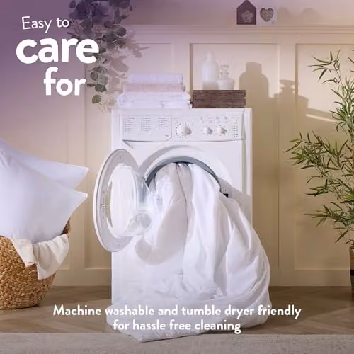 Slumberdown Climate Control King Size 13.5 Tog Winter Duvet, White, W: 225 cm, D: 220 cm – 5