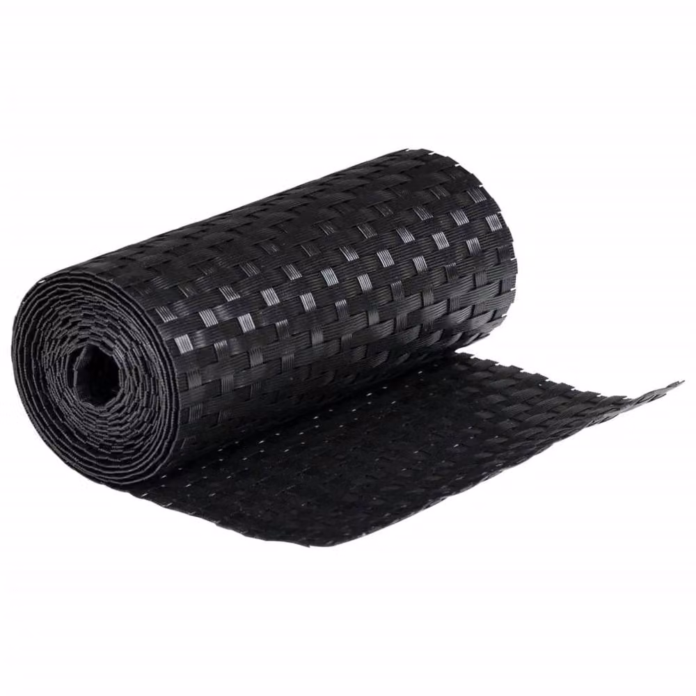 Berkfield Home Decorative Poly Rattan Balcony Screens, Black, 10 Pieces, H x W: 255 x 19 cm – 5