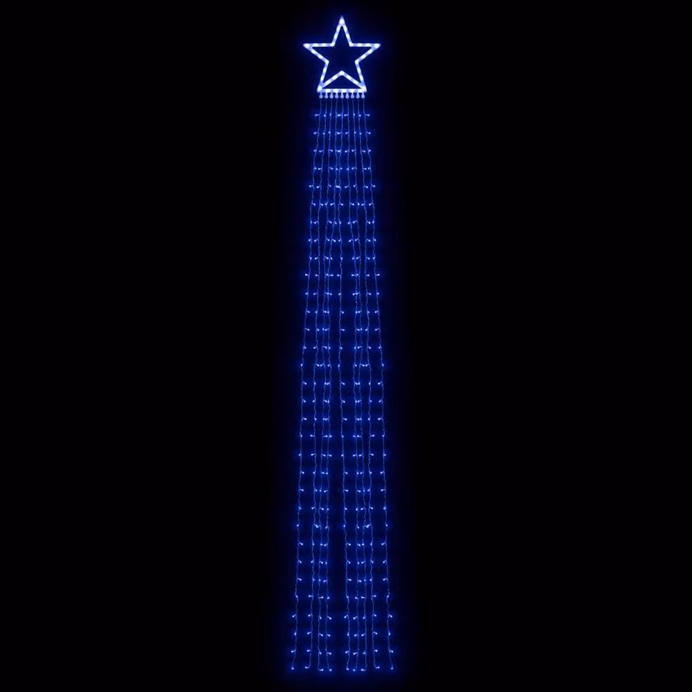 Berkfield Home Christmas Tree Lights with 320 Blue LEDs, 335 cm – 3