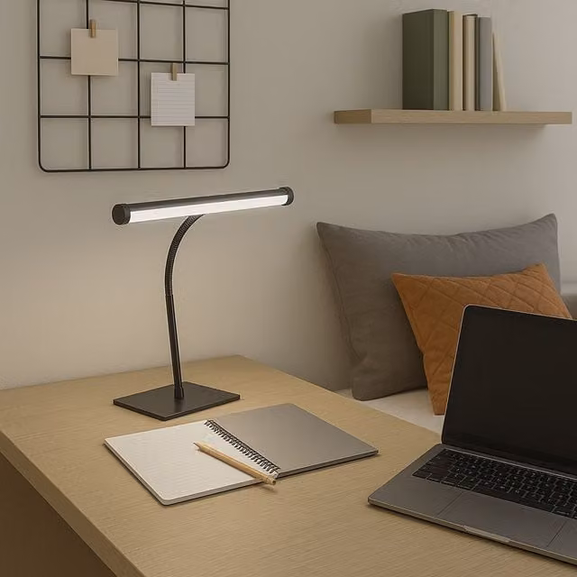 Eglo Riccione LED Tuneable White Adjustable Desk Lamp, Black – 1