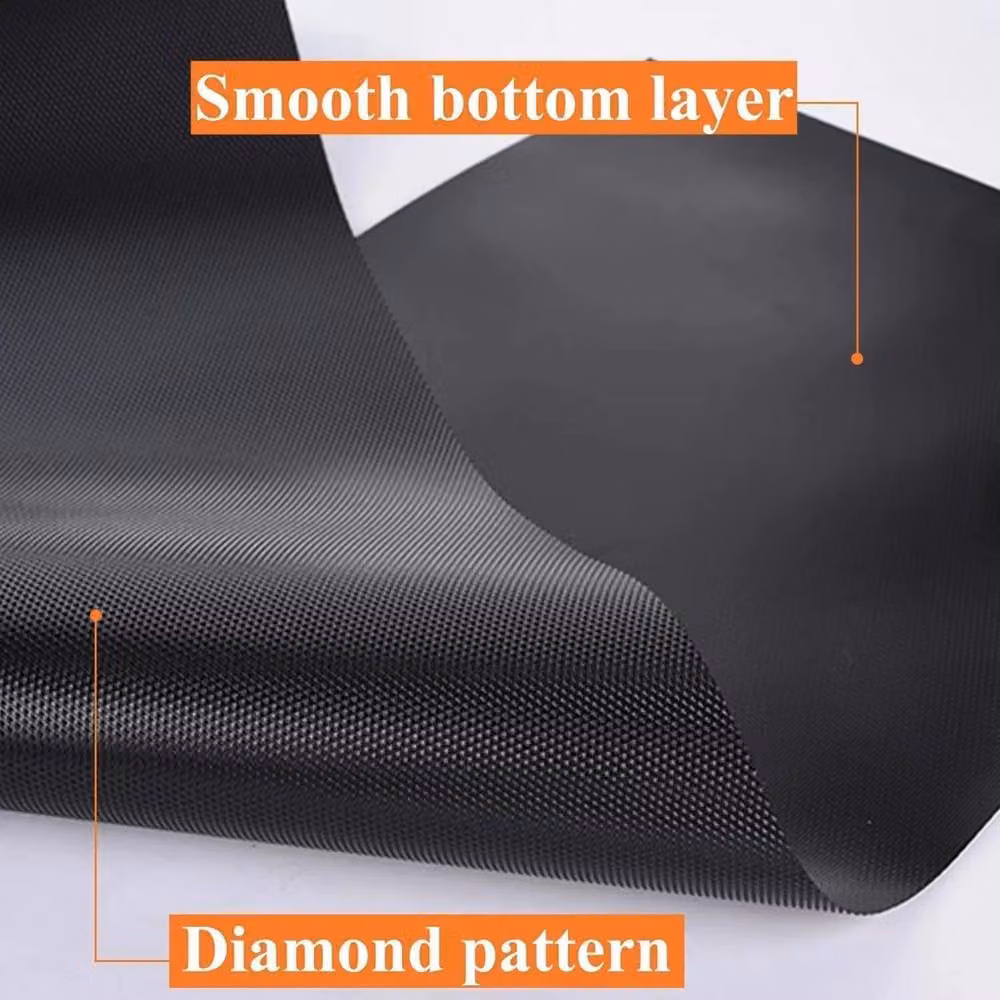 NESTLUNE Black Non-Slip Toolbox Liner and Drawer Mat, W: 520 cm, D: 10000 cm – 2