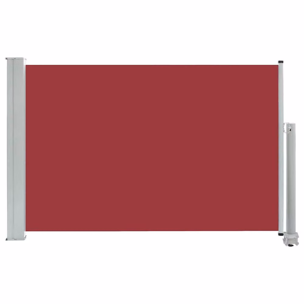 Berkfield Home Patio Retractable Side Awning in Red, W/D/H: 300 x 60 x 60 cm – 1