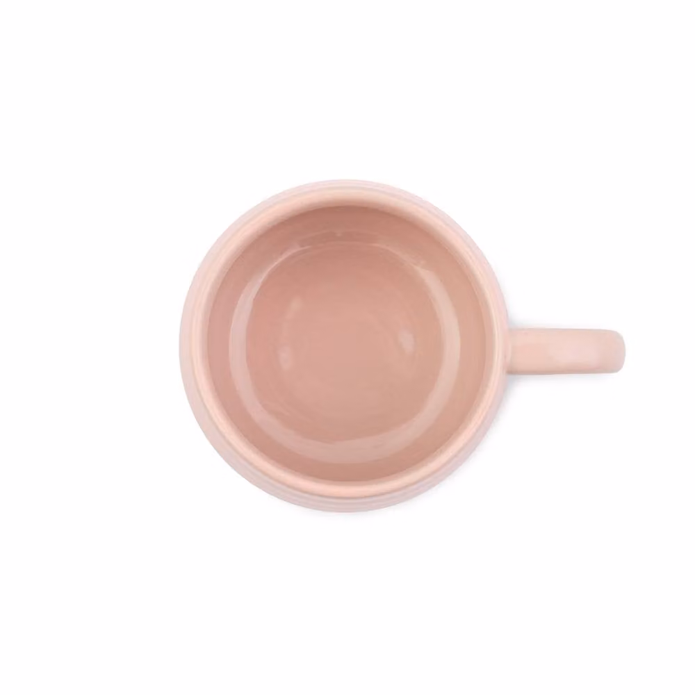 Jamie Oliver Big Love Cosy Cuppa Stoneware Mugs in Pink, Set of 4 – 2