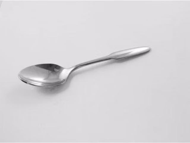 Orsina Sl Vivaldi Polished Silver Stainless Steel Dessert Spoon