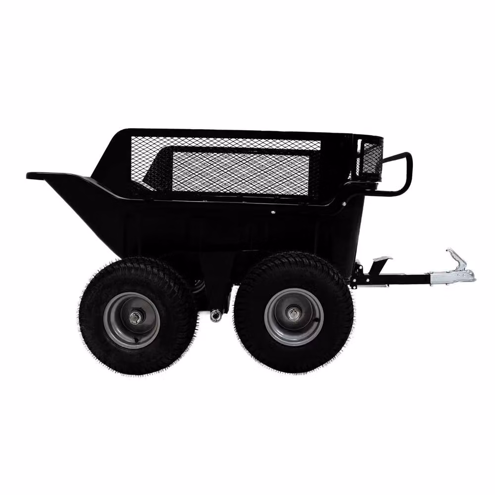 Monstershop 4 Wheel Tipping Trailer in Black – 3