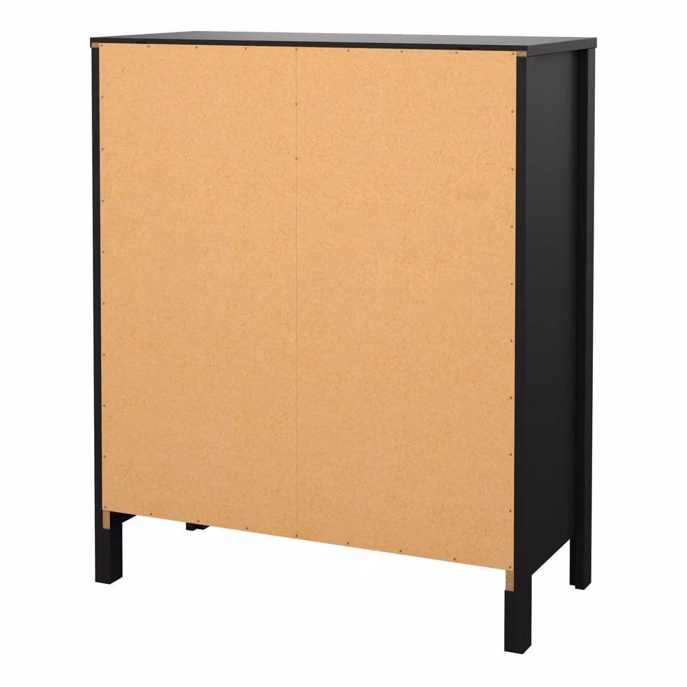 Wyld Haus Gossmere 5 Drawer Chest in Matt Black – 3