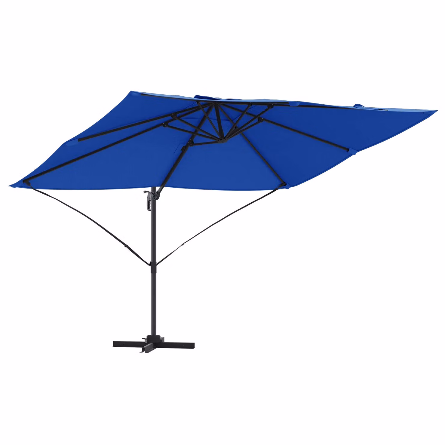 Berkfield Home Azure Blue Cantilever Garden Umbrella – 2