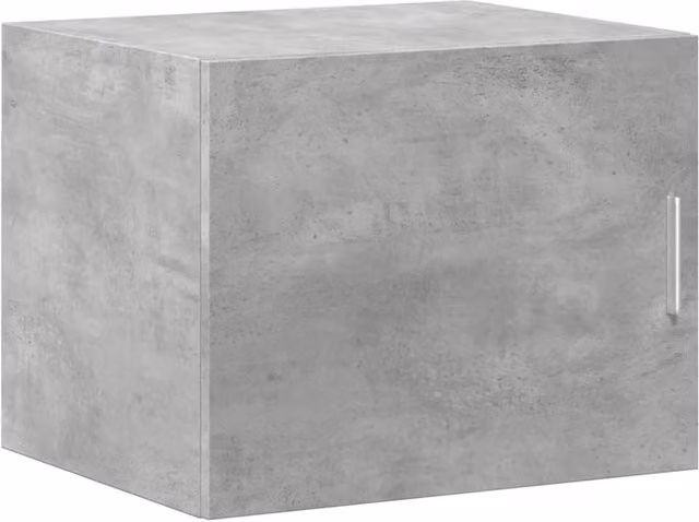 Berkfield Home Wall Mounted Cabinet in Concrete Grey, W: 50 cm, D: 42.5 cm, H: 40 cm