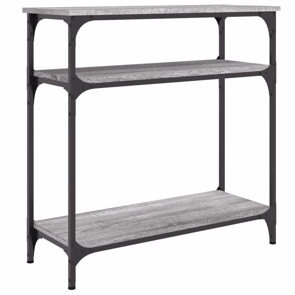 Berkfield Home Grey Sonoma Console Table, W/D/H: 75 x 29 x 75 cm – 2