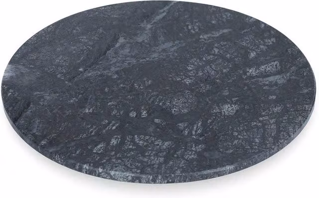 Argon Tableware Black Marble Serving Board, 33 cm Diameter – 6