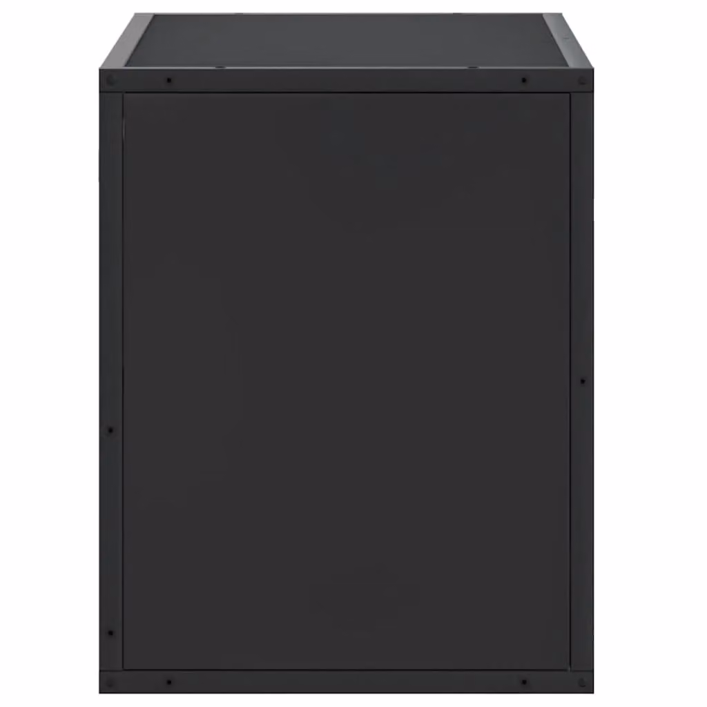 Berkfield Home Industrial TV Cabinet in Black, W: 60 cm, D: 31 cm, H: 39.5 cm – 4
