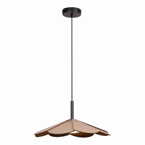 Lucide Blomster Dimmable LED Pendant Light, Taupe, Diameter: 47 cm