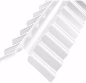Storm Transparent Plastic PVC Ridge 762 mm