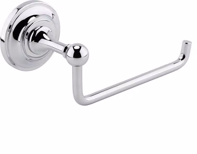 Balterley Traditional Wall Mounted Toilet Roll Holder in Silver