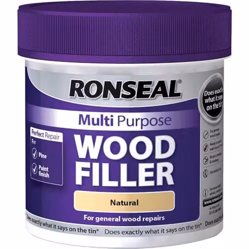 Ronseal Multi Purpose Wood Filler, Natural, 465g