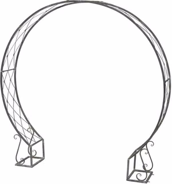 Ascalon Design Ltd Moon Gate Arch Climbing Frame in Bronze, W: 38 cm, H: 212 cm