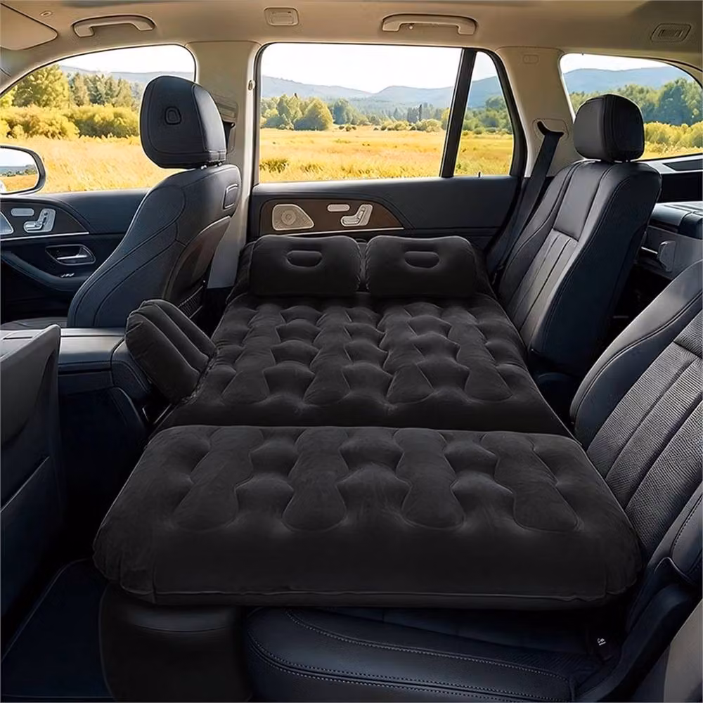 Kelvenix Inflatable Travel Mattress Seat in Black, W/D/H: 190 x 80 x 40 cm – 3