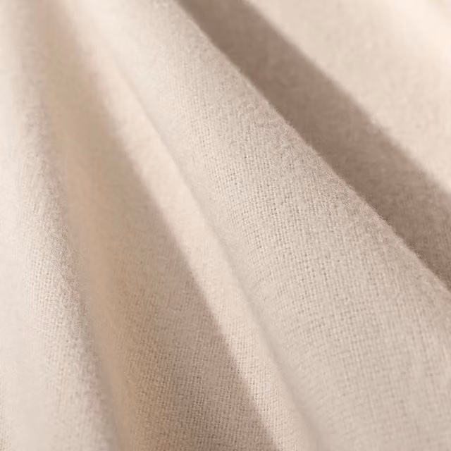 OHS Flannel Microfibre Pillowcases in Beige and Multicolour Plain Design