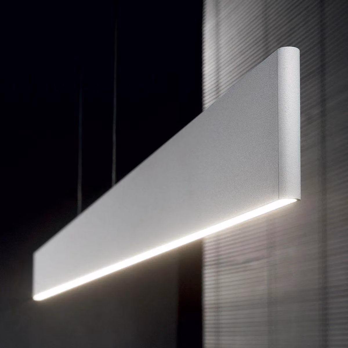 Netlighting Ideal Lux 138237 White LED Rectangular Suspended Pendant Light for Home Office Task Lighting – 2