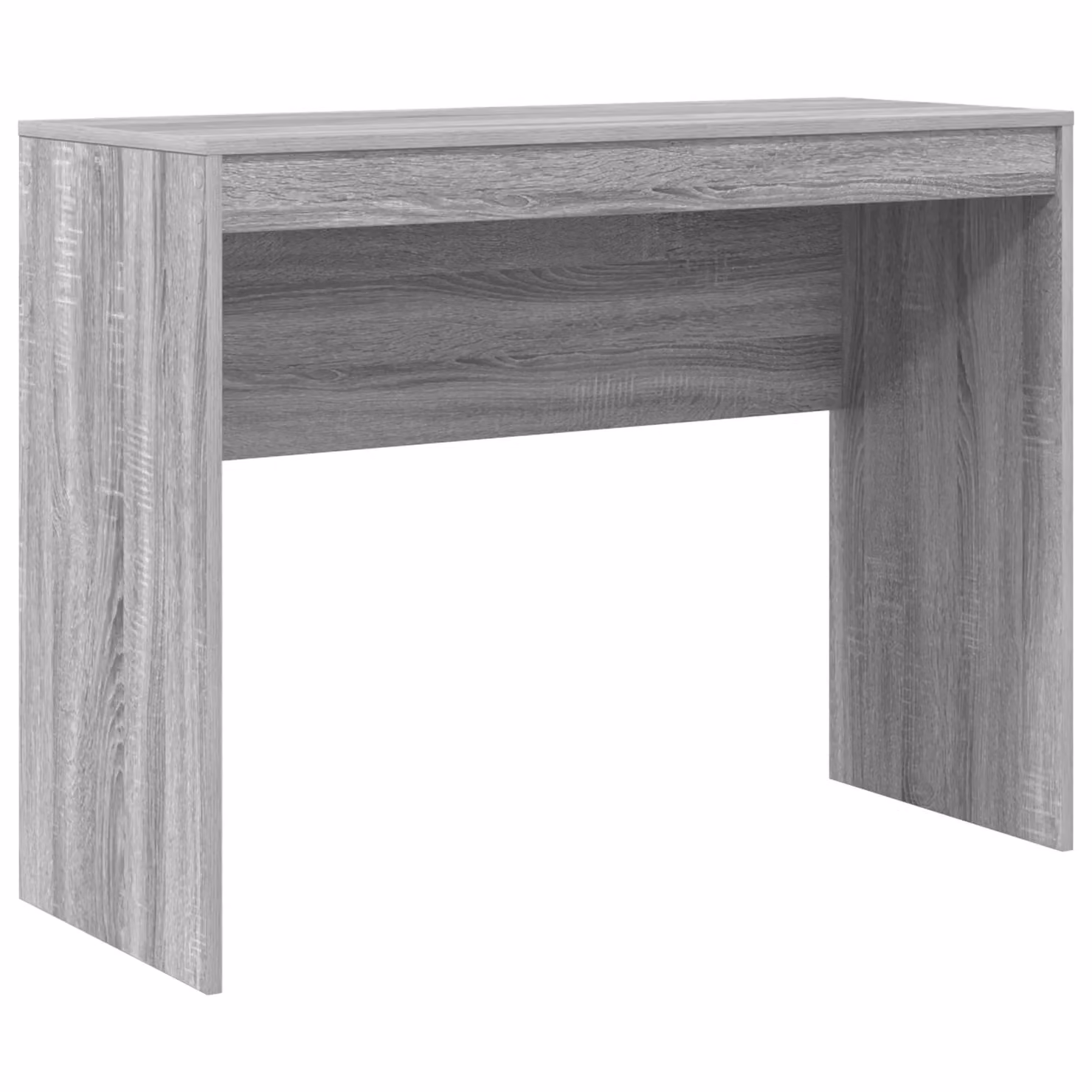 Berkfield Grey Sonoma MDF Computer Desk W/D/H: 100 x 40 x 76 cm – 2