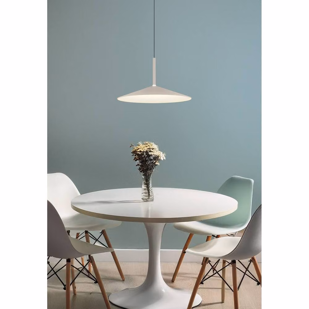 Globo Lighting Netlighting Lampone Dome Pendant Ceiling Light in Beige Metal with LED 4000K, Diameter: 47.5 cm – 2