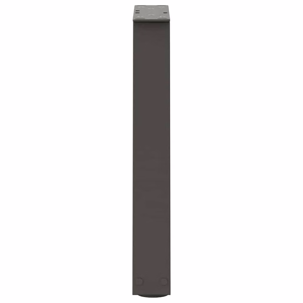 Berkfield Home Modern V-Shape Dining Table Legs, 2 Pieces, Anthracite Grey, H: 38 to 43.3 cm – 5