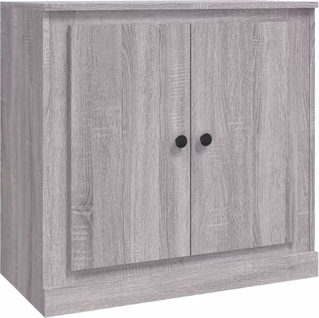 Berkfield Home Grey Sonoma Sideboard in Engineered Wood W/D/H: 70 x 35.5 x 67.5 cm