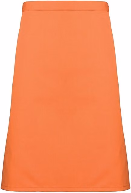 Premier Colours Mid Length Apron in Terracotta