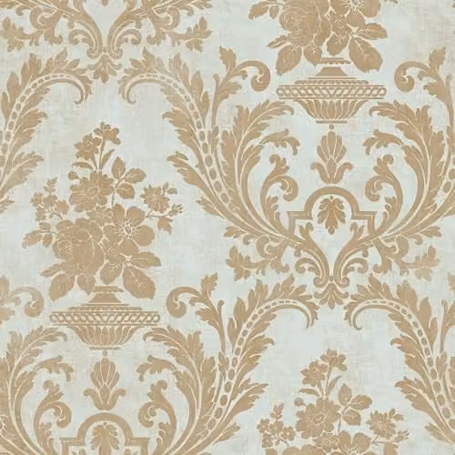 Norwall Galerie Abstract Striped Wallpaper in Brown and Grey – 1